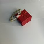 Bratara bijou van alb fixa