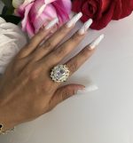 Inel Diamond White