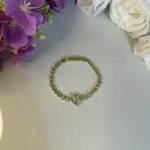 Bratara Gold Ray Heart