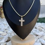 Colier cruce gold